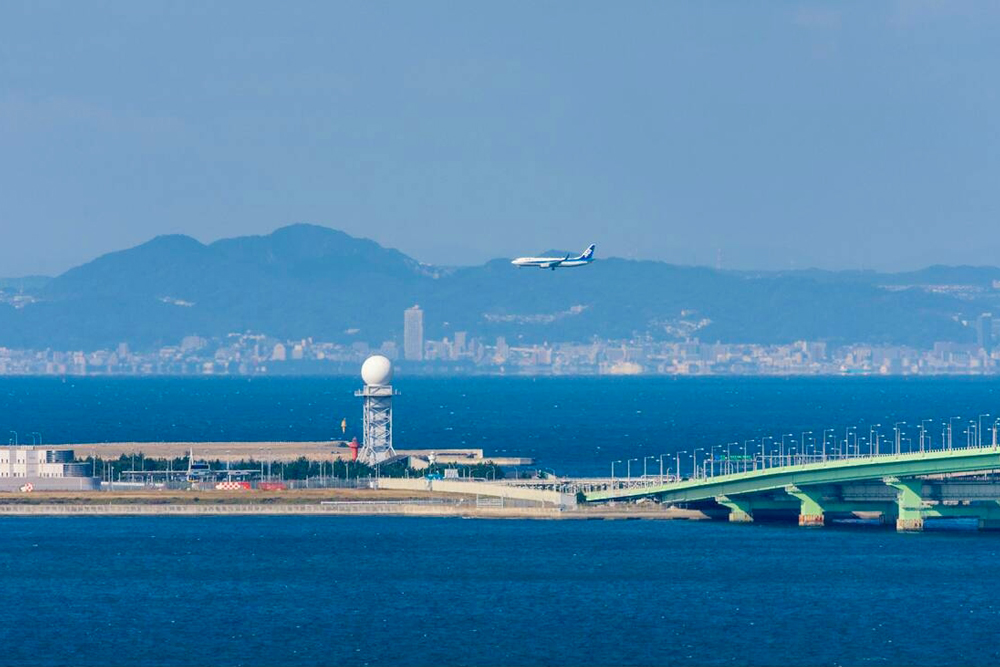 Kansai International Airport, an Artificial Island in Osaka Bay, Japan - Cheapest Time
