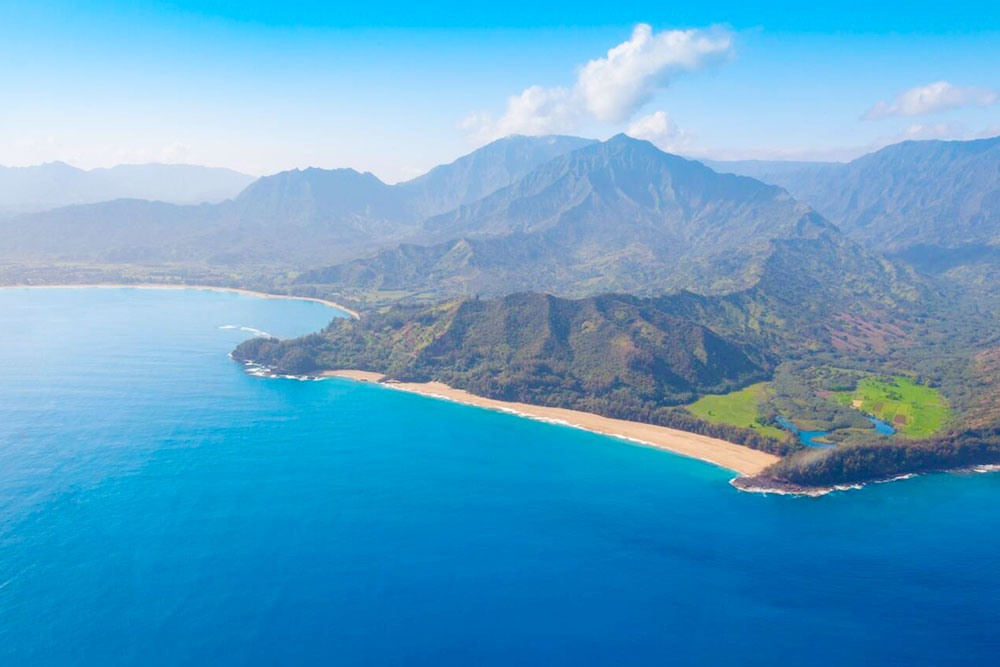 Hawaii Island Kauai Aerial View From Helicopter - Cheapest Time