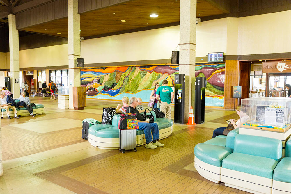 Interior of an Airport in Lihue, Kauai - Cheapest Time